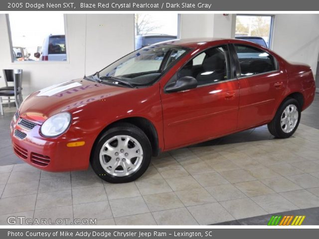 2005 Dodge Neon SXT in Blaze Red Crystal Pearlcoat