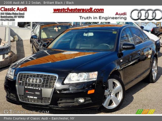 2008 Audi A6 3.2 Sedan in Brilliant Black