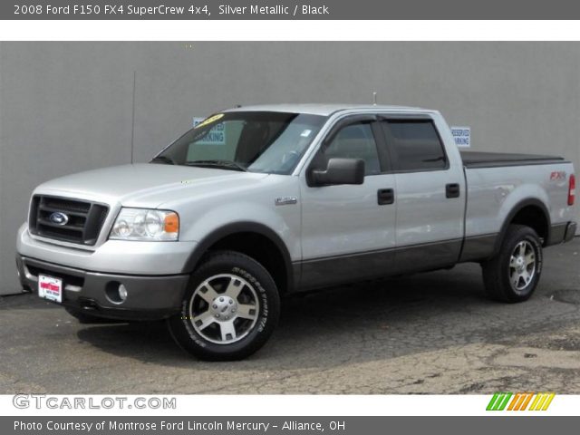 2008 Ford F150 FX4 SuperCrew 4x4 in Silver Metallic