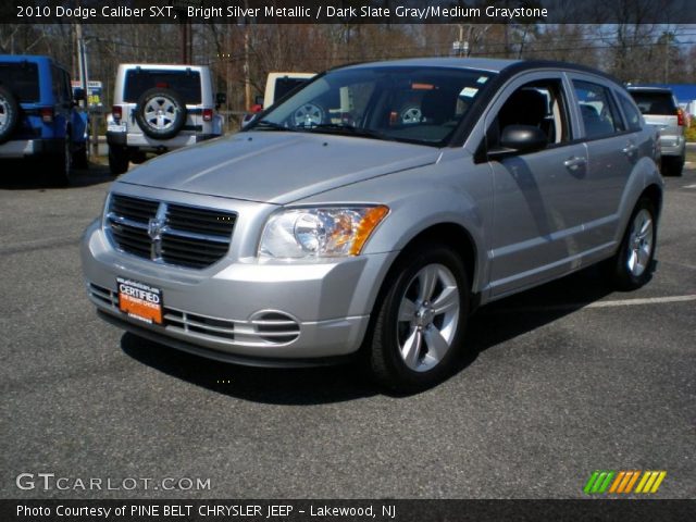 2010 Dodge Caliber SXT in Bright Silver Metallic