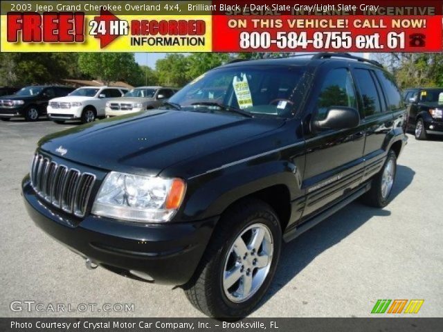 2003 Jeep Grand Cherokee Overland 4x4 in Brilliant Black