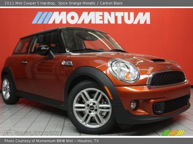2011 Mini Cooper S Hardtop in Spice Orange Metallic