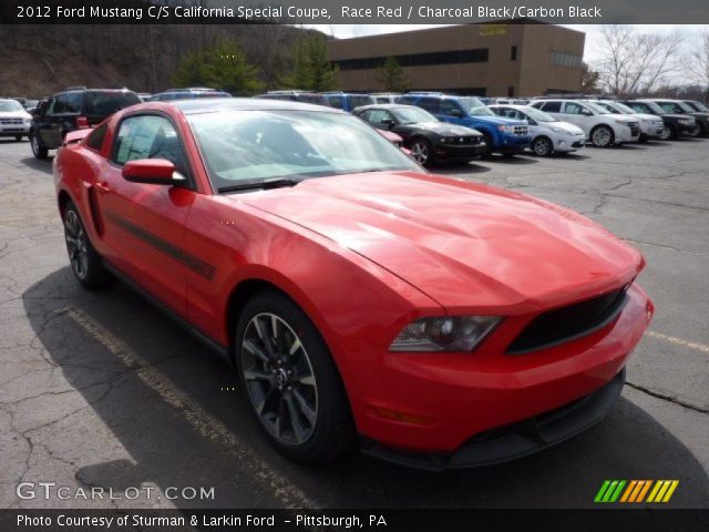 2012 Ford Mustang C/S California Special Coupe in Race Red