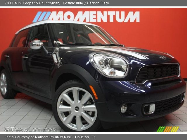 2011 Mini Cooper S Countryman in Cosmic Blue