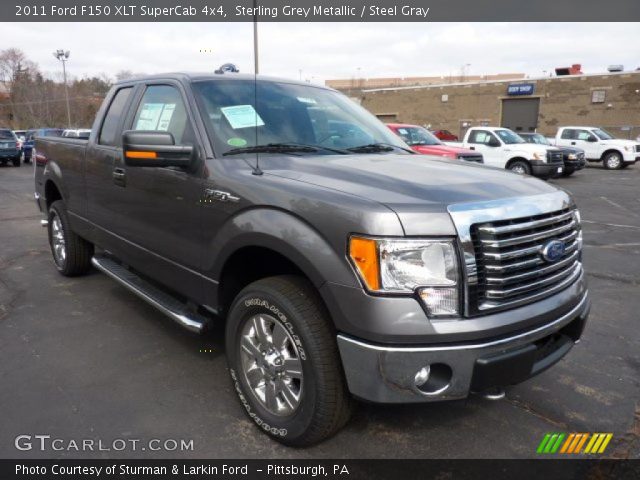 2011 Ford F150 XLT SuperCab 4x4 in Sterling Grey Metallic