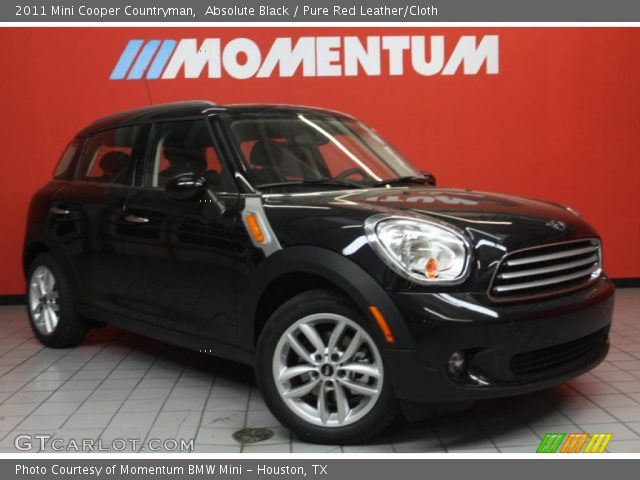 2011 Mini Cooper Countryman in Absolute Black