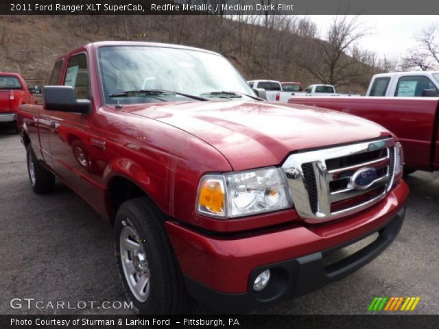 2011 Ford Ranger XLT SuperCab in Redfire Metallic