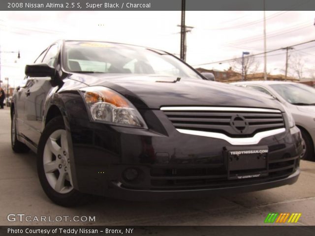 2008 Nissan Altima 2.5 S in Super Black