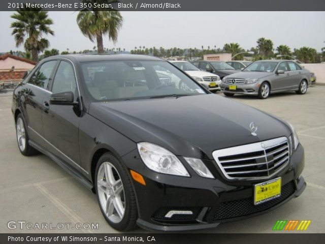 2011 Mercedes-Benz E 350 Sedan in Black