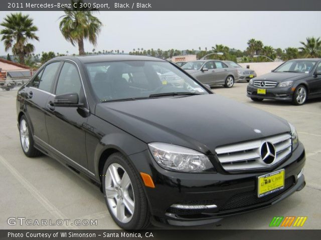 2011 Mercedes-Benz C 300 Sport in Black