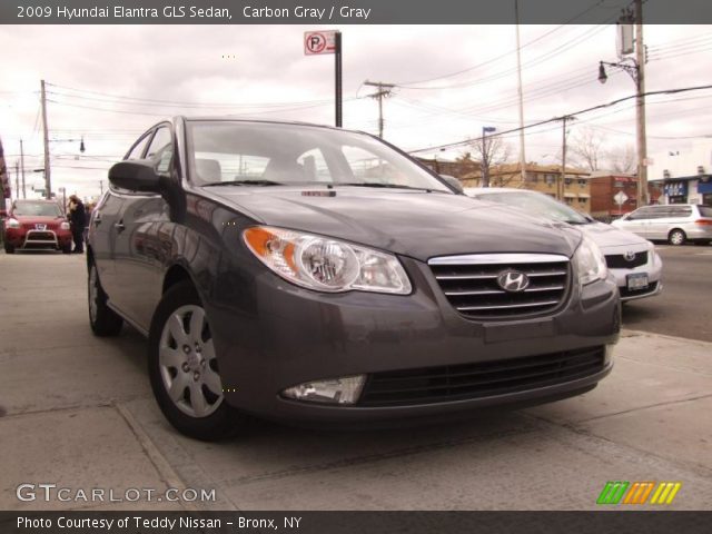 2009 Hyundai Elantra GLS Sedan in Carbon Gray