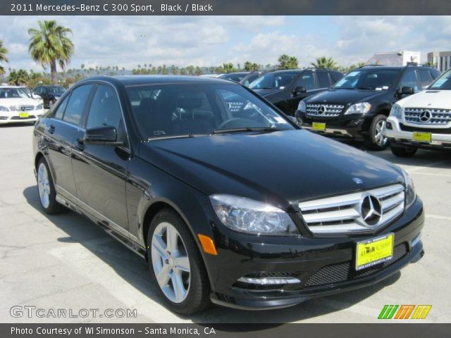 2011 Mercedes-Benz C 300 Sport in Black