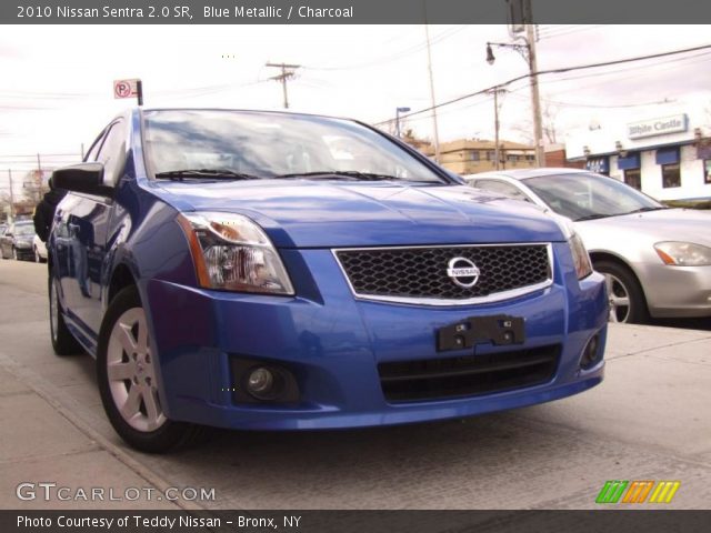 2010 Nissan Sentra 2.0 SR in Blue Metallic