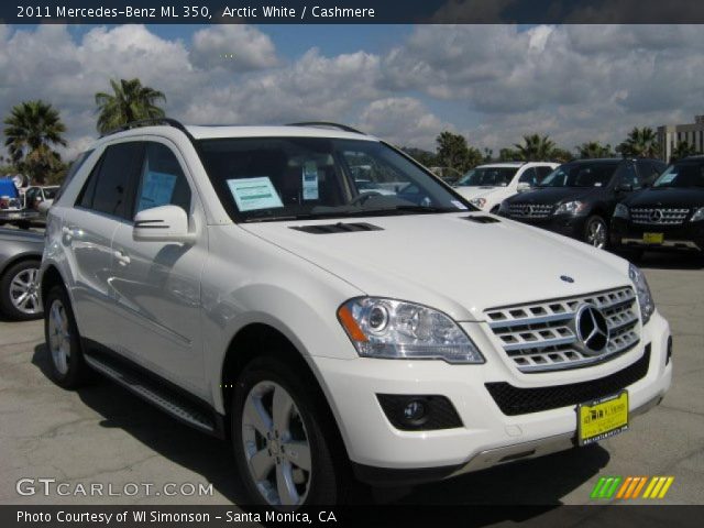 2011 Mercedes-Benz ML 350 in Arctic White