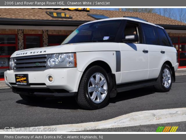 2006 Land Rover Range Rover HSE in Chawton White