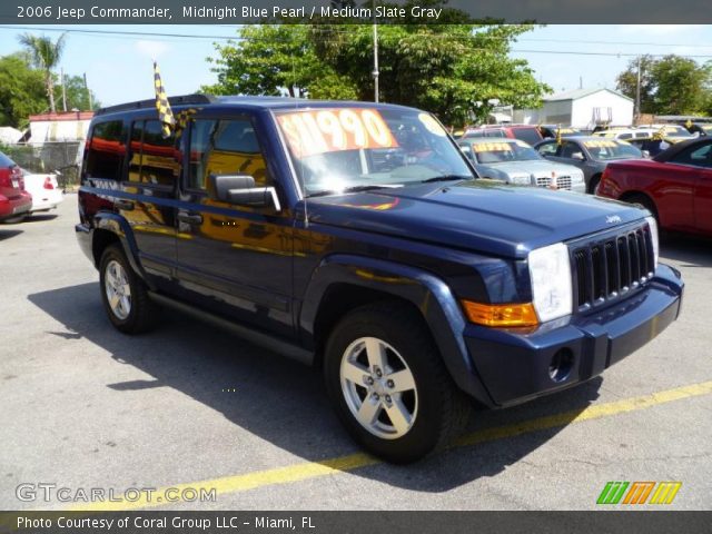 2006 Jeep Commander  in Midnight Blue Pearl
