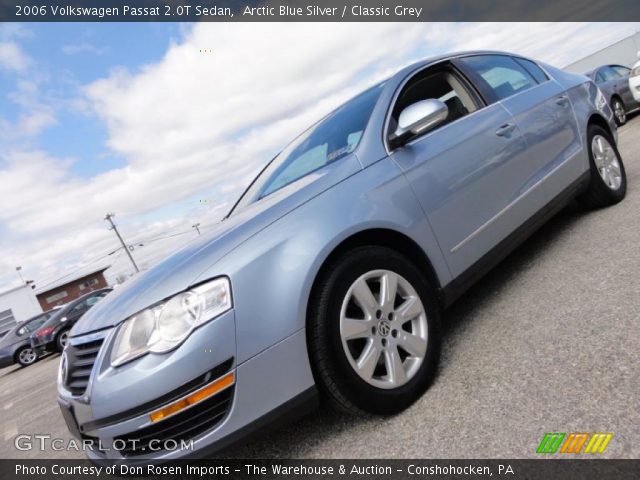 2006 Volkswagen Passat 2.0T Sedan in Arctic Blue Silver