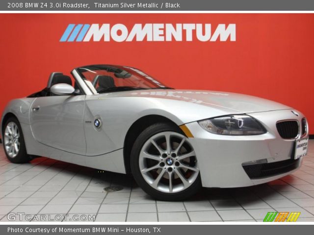 2008 BMW Z4 3.0i Roadster in Titanium Silver Metallic