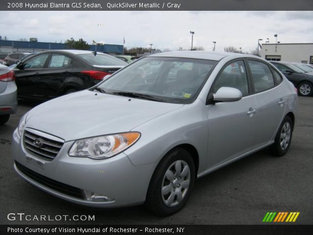 2008 Hyundai Elantra GLS Sedan in QuickSilver Metallic