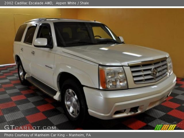 2002 Cadillac Escalade AWD in Aspen White