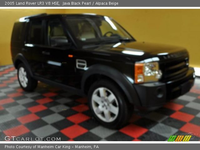 2005 Land Rover LR3 V8 HSE in Java Black Pearl
