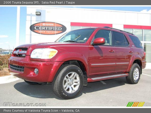 2006 Toyota Sequoia SR5 in Salsa Red Pearl