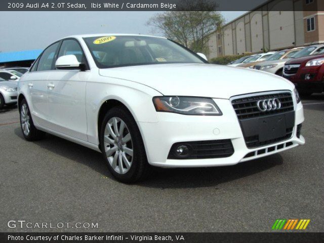 2009 Audi A4 2.0T Sedan in Ibis White