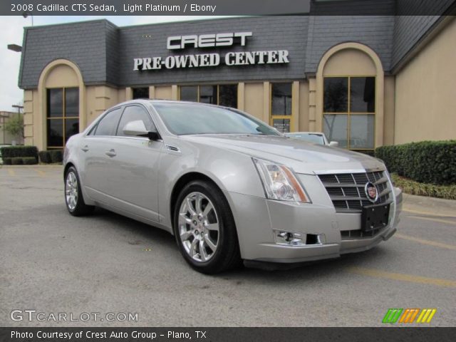 2008 Cadillac CTS Sedan in Light Platinum