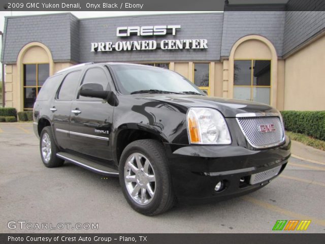 2009 GMC Yukon Denali in Onyx Black