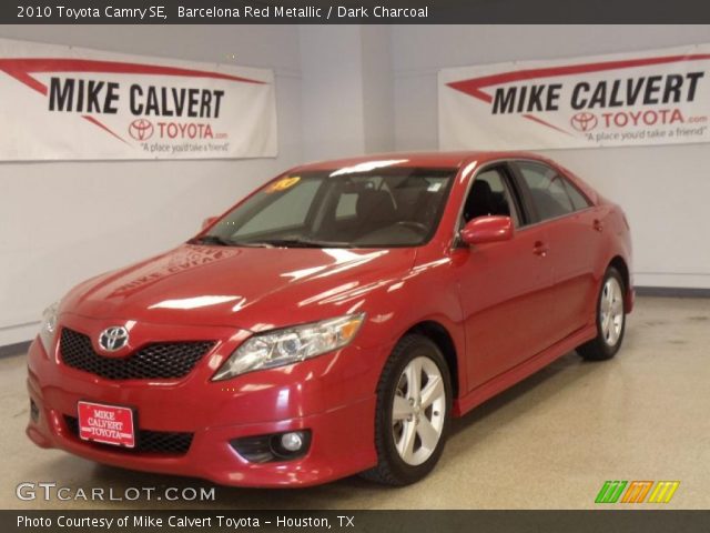2010 Toyota Camry SE in Barcelona Red Metallic