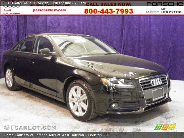 2011 Audi A4 2.0T Sedan in Brilliant Black