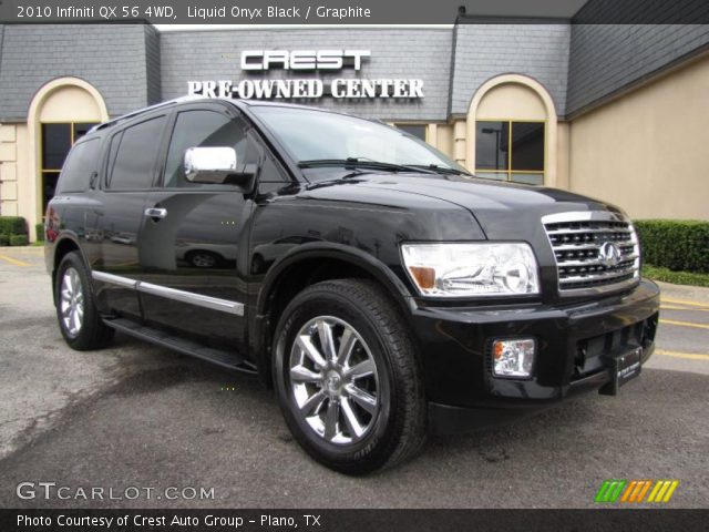 2010 Infiniti QX 56 4WD in Liquid Onyx Black