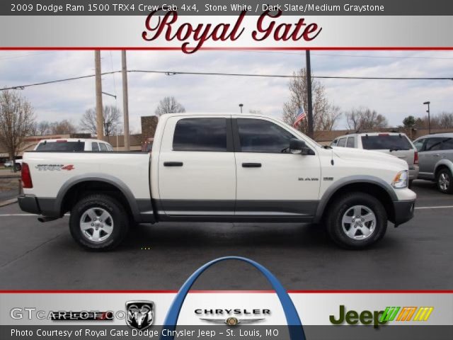 2009 Dodge Ram 1500 TRX4 Crew Cab 4x4 in Stone White