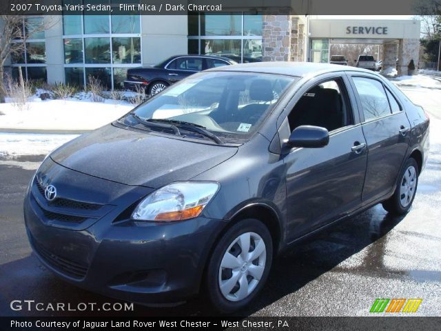 2007 Toyota Yaris Sedan in Flint Mica