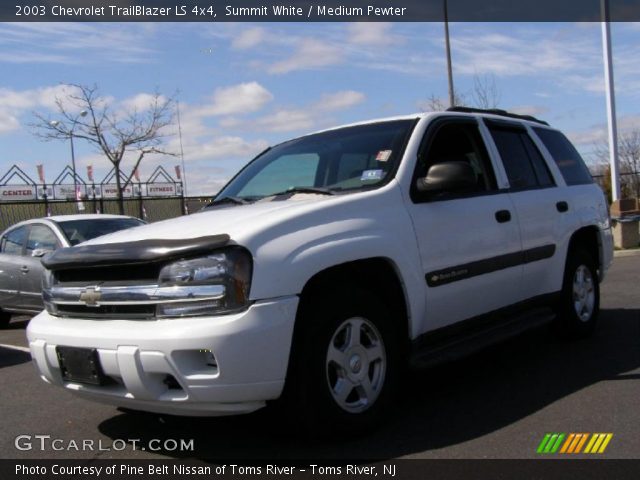 2003 Chevrolet TrailBlazer LS 4x4 in Summit White