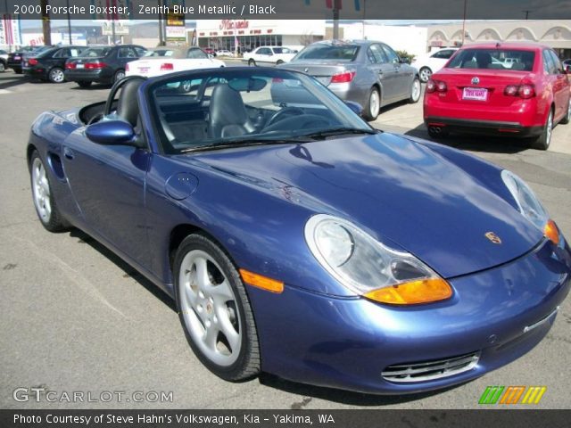 2000 Porsche Boxster  in Zenith Blue Metallic