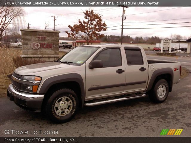 2004 Chevrolet Colorado Z71 Crew Cab 4x4 in Silver Birch Metallic