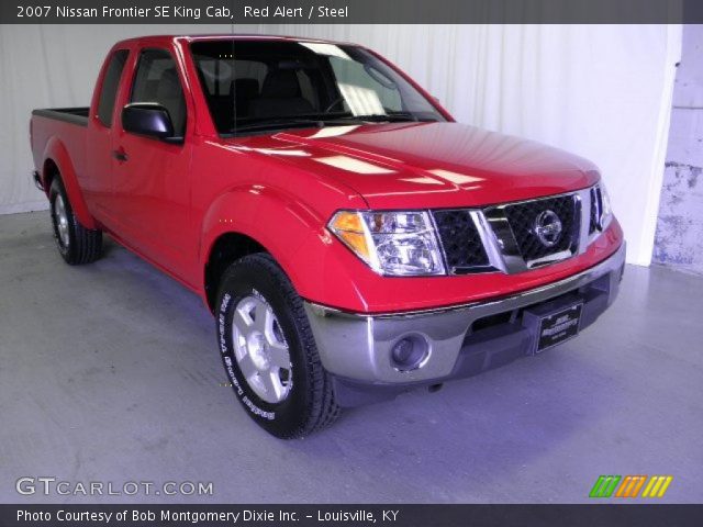 2007 Nissan Frontier SE King Cab in Red Alert