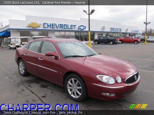 2006 Buick LaCrosse CXS in Cardinal Red Metallic