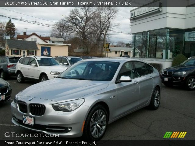 2010 BMW 5 Series 550i Gran Turismo in Titanium Silver Metallic