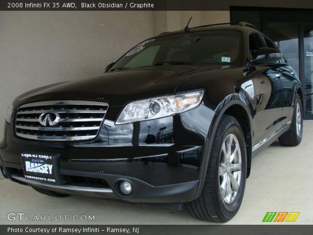 2008 Infiniti FX 35 AWD in Black Obsidian