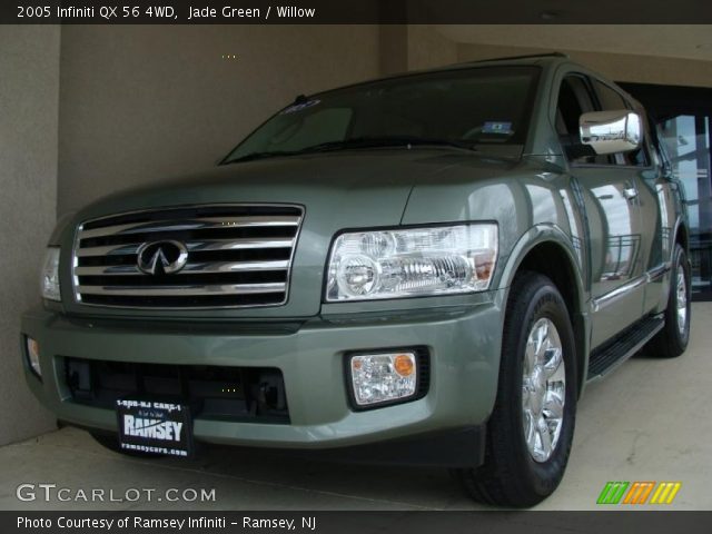 2005 Infiniti QX 56 4WD in Jade Green