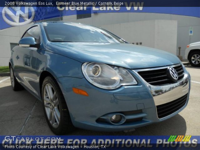 2008 Volkswagen Eos Lux in Eismeer Blue Metallic