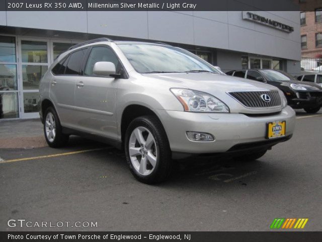 2007 Lexus RX 350 AWD in Millennium Silver Metallic