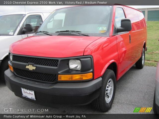 2010 Chevrolet Express 2500 Work Van in Victory Red