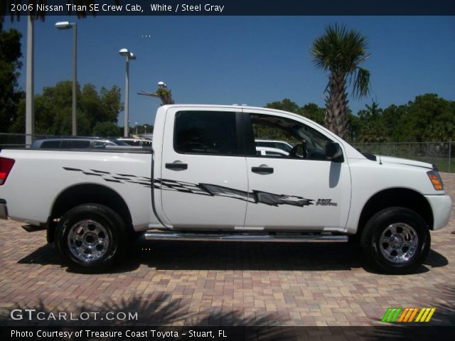 2006 Nissan Titan SE Crew Cab in White