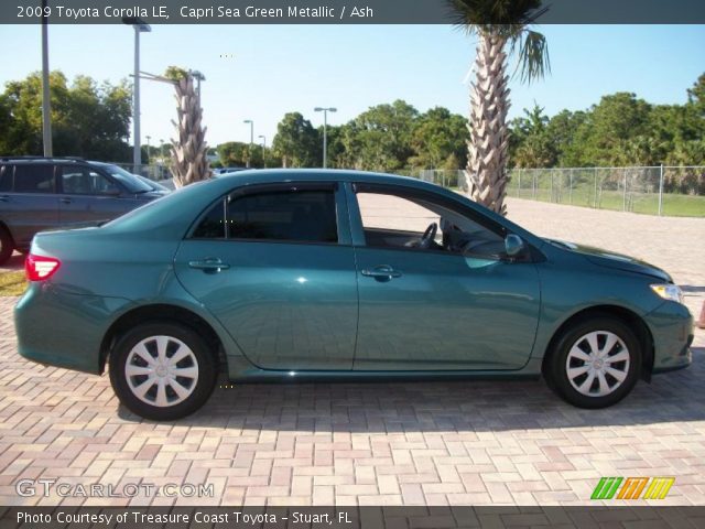 2009 Toyota Corolla LE in Capri Sea Green Metallic