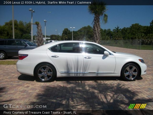 2008 Lexus LS 600h L Hybrid in Starfire White Pearl