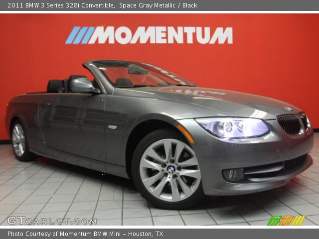 2011 BMW 3 Series 328i Convertible in Space Gray Metallic