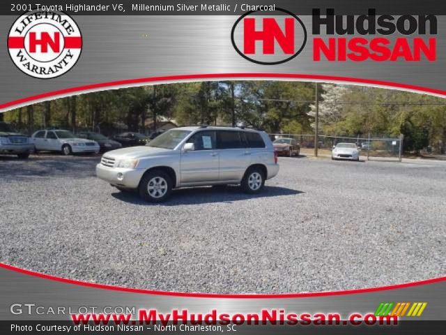 2001 Toyota Highlander V6 in Millennium Silver Metallic